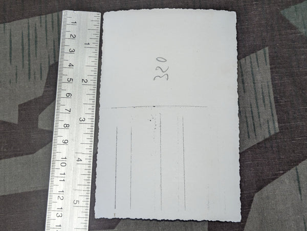 Original Picture Post Card NCO on Football Field