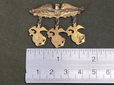 Eagle Marine Corps EGA Pin on Card