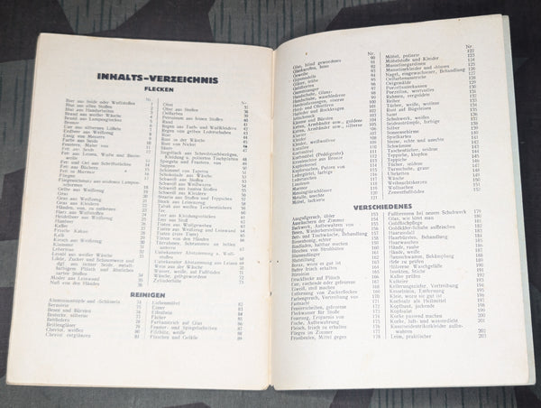 Original Hausfrau Housekeeping Tips Book
