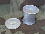 Collapsible Aluminum Cup with Star Lid