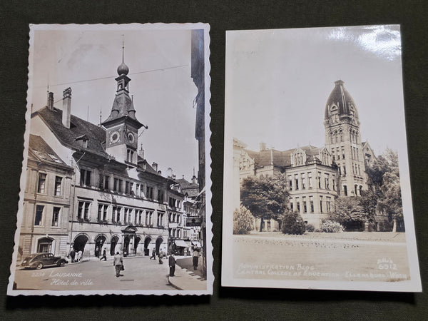 Lot of 13 Nurses Photos (School and Postcards from Europe)