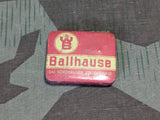 Ballhause Chewing Tobacco Tin Worn