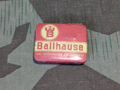 Ballhause Chewing Tobacco Tin Worn