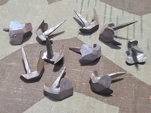 10 Gebirgsjäger Boot Heel Side Hob Nails