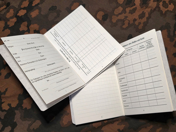 Early SS Soldbuch Reproduction