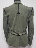 Men's Trachten Jacket Made from Uniform Materials