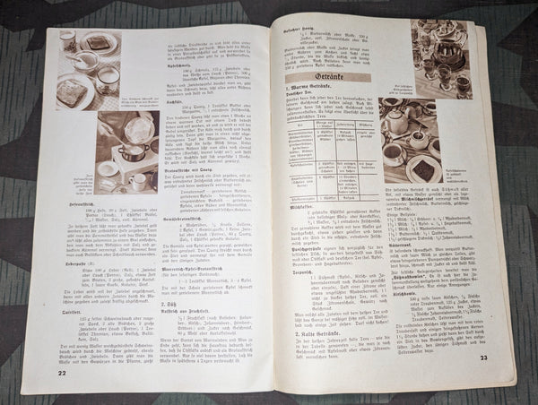 Rations Cards and Proper Nutrition Recipe Book