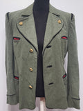 Men's Trachten Jacket Made from Uniform Materials