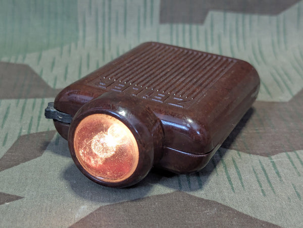 Bakelite Zeiler Flashlight For Bakelite Lantern WORKING
