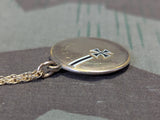Iron Cross Sweetheart Necklace