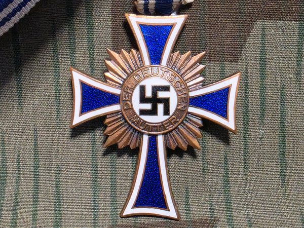 Original Mother's Cross in Bronze with Ribbon