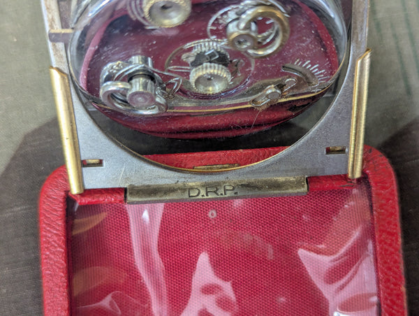 Kienzle D.R.P. Pocket Travel Alarm Clock WORKING