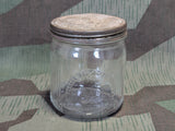 Deutscher Imker Glass Honey Jar Embossed Steel Lid