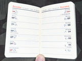 1937 Changed to 1941 Pocket Calendar