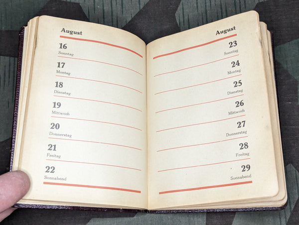 1931 Photography Calendar Book