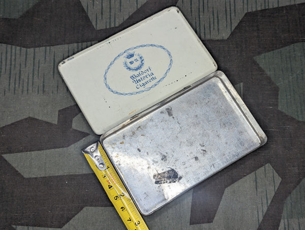 Waldorf Astoria Cigarette Tin Blau Punkt