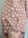 German Dusty Pink Dress Marga Hennes <br> (B-37" W-28" H-41")