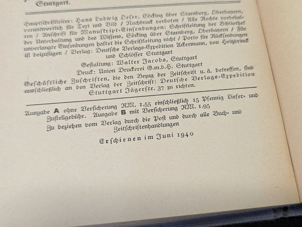 1940 Book Bunker Stories