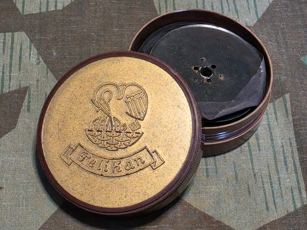 Pelikan Bakelite Typewriter Ribbon Container with Ribbon