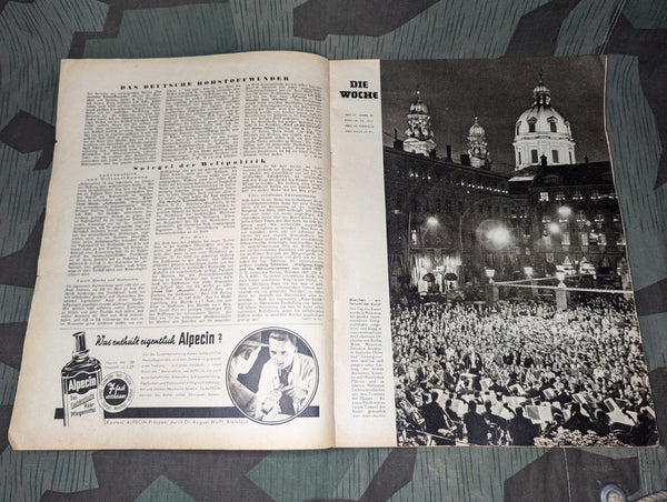 20 July 1938 Die Woche Magazine Heft 29