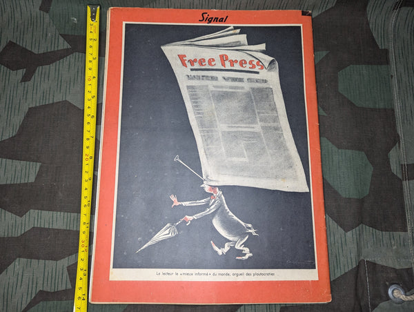 March 1941 Signal Magazine in French No. 6 (Reichskanzlei Photos)