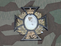 WWI Iron Cross Photo Frame