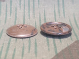 Brown Buttons 13mm (Lot of 10)