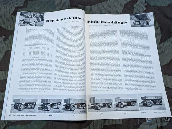 Motor Schau Magazine April 1942 Heft 4