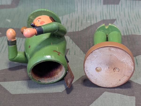 Vintage Räuchermann Hunter