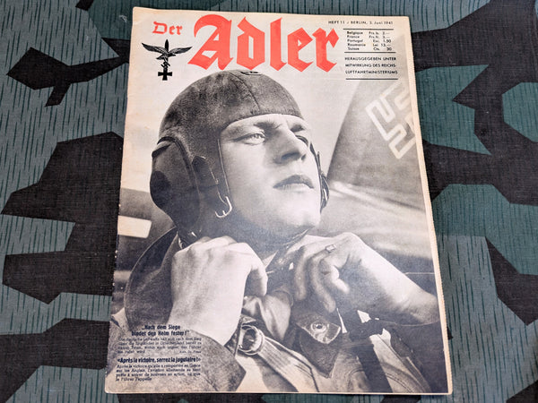 Der Adler Magazine 3 June 1941 Heft 11 in German and French
