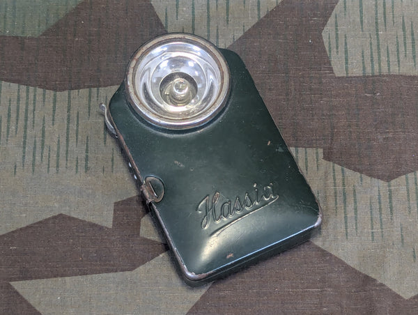 Green Original Hassia German Flashlight