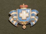 Set of War Relief Pins (Britain, China, Greece)