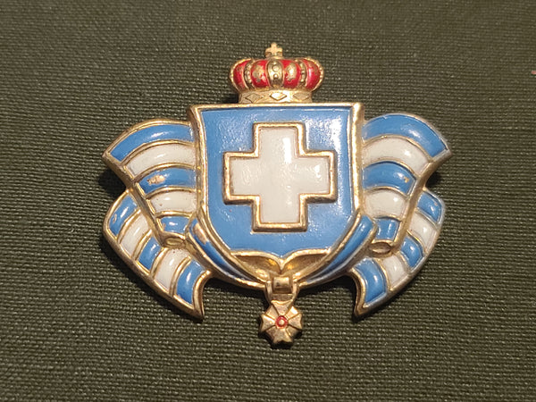 Set of War Relief Pins (Britain, China, Greece)