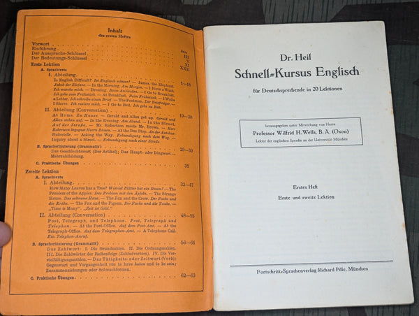 English Course Book for German Speakers