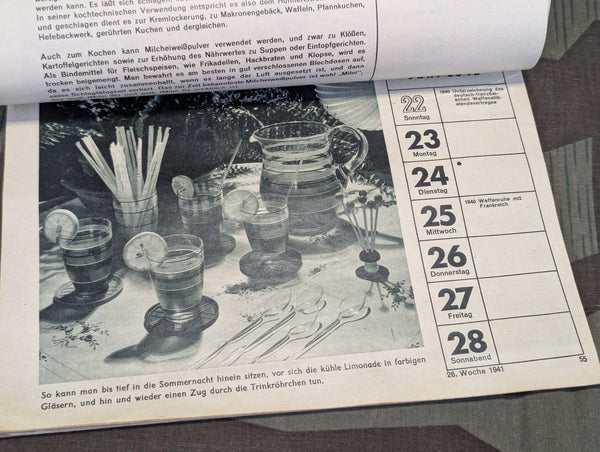 Interesting 1941 Advertising Calendar