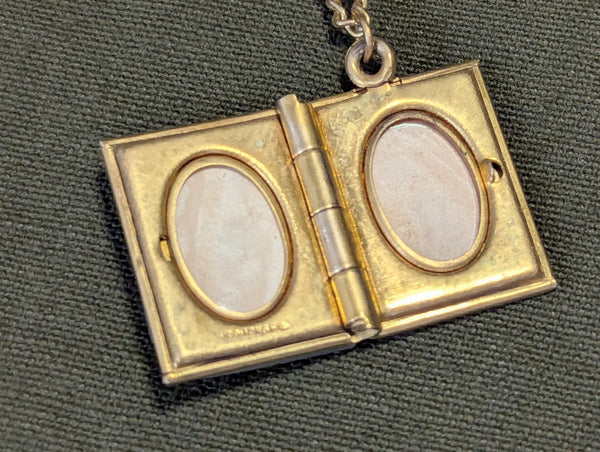 US Navy Officer's Sweetheart Locket Necklace