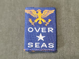 Over Seas Sweetheart Pin on Card