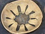 Luftschutz Helmet with Liner Blown Out Rivets