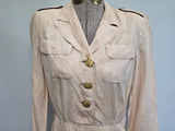 Army Nurse Beige Off-Duty Dress (AS-IS) <br> (B-37" W-26" H-35")