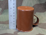 Enamel Cup Made from Stick Grenade Head