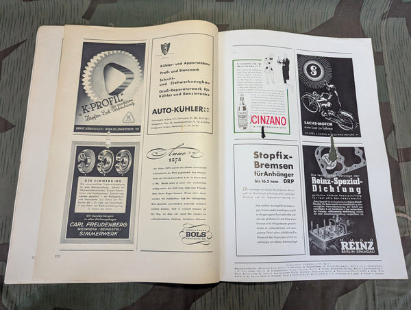 Motor Schau Magazine July 1942 Heft 7