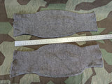 Original German Knee Warmers Gray Knit