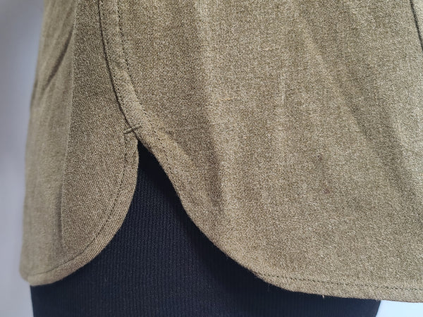 Women's WAC OD Wool Blouse (Air Corps Patch) <br> (40" Bust)