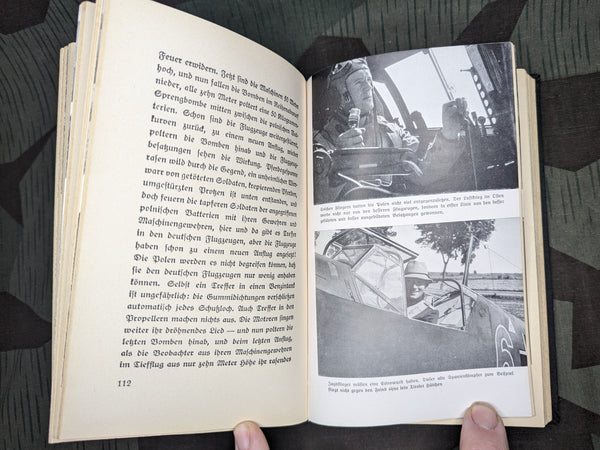 Mit Bomben und MGs Über Polen Book with Pictures