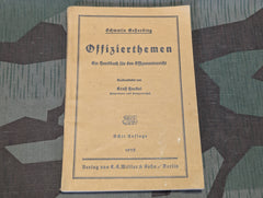Offizierthemen 1938 Officer's Training Handbook