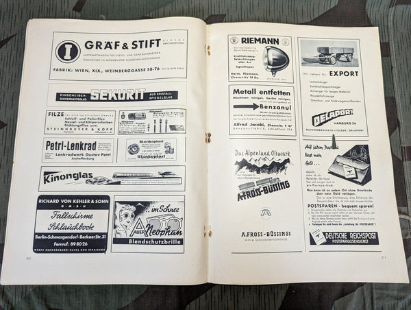 Motor Schau Magazine July 1942 Heft 7
