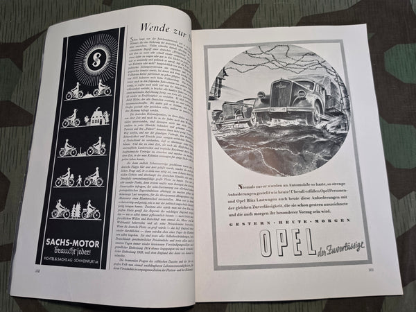 Motor Schau Magazine March 1941 Heft 3