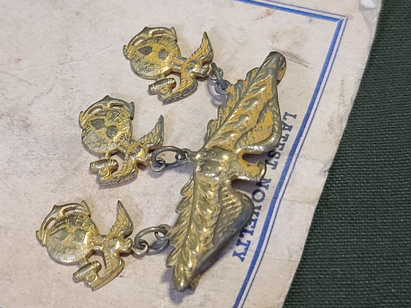 Eagle Marine Corps EGA Pin on Card