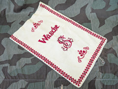 Embroidered German Wäsche Bag