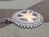 Edelweiss Pressed Flower Necklace